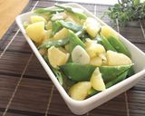 じゃがいもとモロッコいんげんの香味炒め作り方6写真