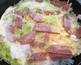 粉もんじゃない！お好み焼き風でヘルシー☆作り方4写真