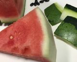皮まで使ってカンタン美肌☆スイカジュース作り方1写真