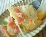 生ハム&桃のサラダそうめん 2017作り方8写真