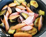 夏野菜☆なすとトマトのチーズ焼き作り方5写真