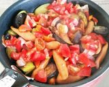 夏野菜☆なすとトマトのチーズ焼き作り方6写真