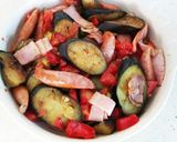 夏野菜☆なすとトマトのチーズ焼き作り方8写真