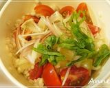 ☆夏野菜＆もち麦のレモンサラダ☆作り方5写真