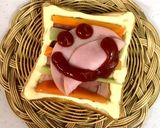 焼豚と野菜コンソメ煮スティックのトースト作り方5写真