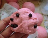 夏♡大きめスイカパン☆チョコチップ入り作り方5写真