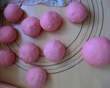夏♡大きめスイカパン☆チョコチップ入り作り方6写真