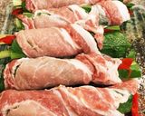 時短 簡単!小松菜とパプリカの肉巻き作り方5写真