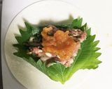 変わり種餃子！梅しそ☆作り方4写真