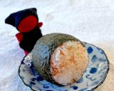 可愛いまん丸🩷海苔おにぎり（さるぼぼ）作り方4写真