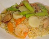 魚介のあんかけ炒飯作り方6写真