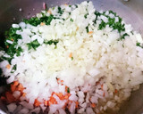 野菜の水分だけ☆コク旨ミートソース♥簡単作り方3写真