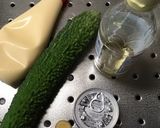 苦くないゴーヤのサラダ作り方1写真