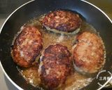 簡単♪失敗しない肉汁たっぷりハンバーグ作り方9写真