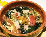 モロヘイヤとトマトと卵の☆中華スープ作り方6写真