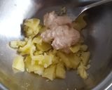 サーモンディップのポテトサラダ作り方4写真