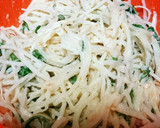 大葉でさっぱり大根と鮭缶のサラダ♥簡単☆作り方3写真