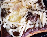 簡単☆朝トースト『カレーエッグチーズ』作り方3写真