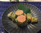 5min＊磯の香たっぷり明太子の磯辺揚げ作り方5写真