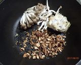 絶品・ナスのキノコ（チチタケ）あんかけ作り方4写真