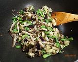 絶品・ナスのキノコ（チチタケ）あんかけ作り方9写真