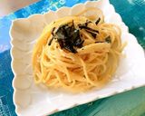 辛いの苦手!でも安心の辛くない明太パスタ作り方6写真