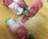 肉巻きオクラ作り方1写真