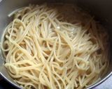 スープ缶で楽々♪カレークリームパスタ作り方6写真