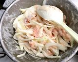 スモークサーモンサラダ作り方1写真