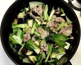 簡単！豚肉とナスのオイスターポン酢炒め作り方3写真