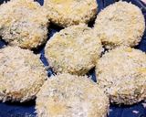 ほうれん草とベーコンの♪焼きコロッケ♥作り方7写真