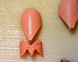 火は不使用♪魚肉ソ&カニカマで涼しげ金魚作り方5写真