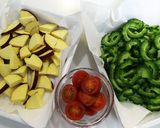 ゴーヤーとさつま芋の南国蒸し煮♪作り方2写真