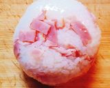 ☆ベーコン焼おにぎりの昆布茶漬け☆作り方2写真