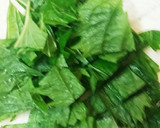大葉と納豆の棒揚げ　ワンタン皮で作り方2写真