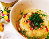 ☆ベーコン焼おにぎりの昆布茶漬け☆作り方5写真