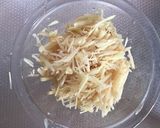 ピリッと、きざみ胡麻しょうが作り方1写真