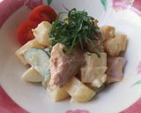 鮭とポテトのゴロっとマヨポン酢サラダ作り方7写真