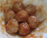 豆腐入りでフワフワヘルシー♥ミートボール作り方5写真