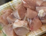獅子唐と鶏肉の生姜味噌焼き浸し作り方2写真