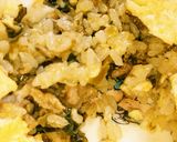 和風でサッパリ。高菜炒飯のオムライス作り方8写真