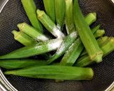 レンジでオクラの煮浸し風 時短作り方1写真