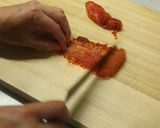 からし明太子クリームパスタ♪作り方1写真