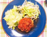豚ミンチとおからのハンバーグ作り方4写真