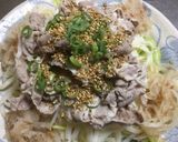 超楽々 冷しゃぶおろポンオニうどん作り方6写真
