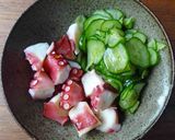 蛸と胡瓜の酢の物作り方2写真