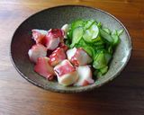 蛸と胡瓜の酢の物作り方3写真