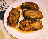 旨ウマ♪ナスと豚肉のピカタ風挟み焼き作り方6写真