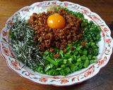 台湾まぜそばをつくろう（名古屋編）作り方4写真