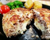 失敗しない基本のチーズINハンバーグ☆作り方12写真